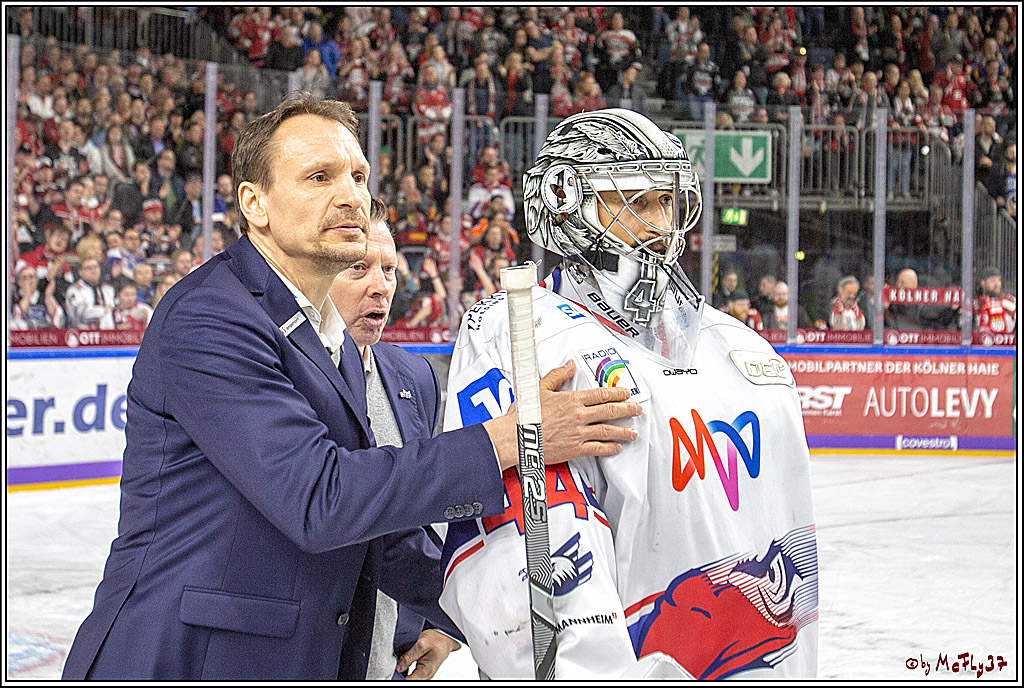 DEL; Koelner Haie - Adler Mannheim, 09.04.2019